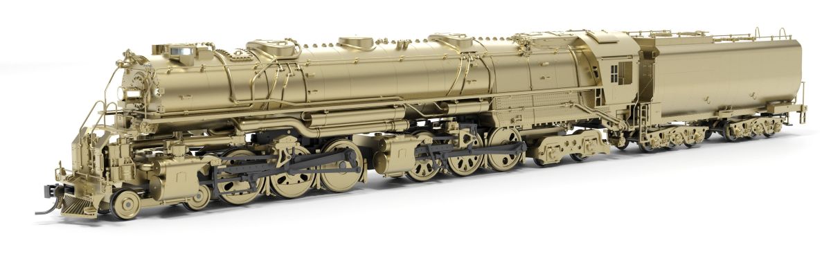 Broadway Limited Train 9921 HO UP Early Challenger (CSA-2) Unlettered Painted Brass P4 S