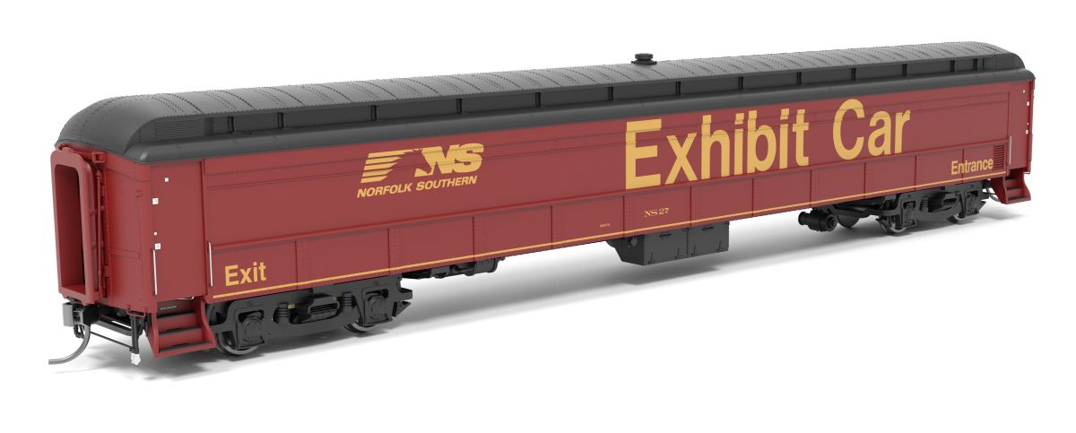 Broadway Limited Train 9938 HO Railroad Exhibit Car NS NS 27 Scale