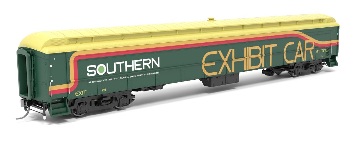 Broadway Limited Train 9939 HO Railroad Exhibit Car SOU 24 Scale