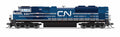 Broadway Limited Train 9965 N EMD SD70ACe CN 8102 Blue & White Diesel / DCC-Ready
