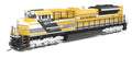 Broadway Limited Train 9966 N EMD SD70ACe EMD Demo 1201 Yellow Progress Rail P4 Diesel