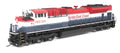 Broadway Limited Train 9968 N EMD SD70ACe FEC 105 Red White & Blue P4 Diesel