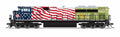 Broadway Limited Train 9972 N EMD SD70ACe KCS 40006 Veterans Day Salute P4 Diesel