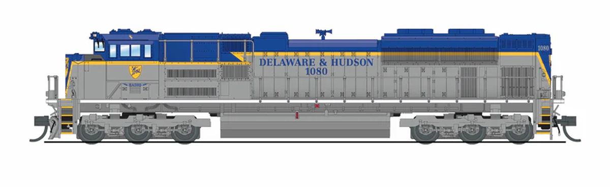 Broadway Limited Train 9975 N EMD SD70ACe NS 1080 D&H Heritage Paint Diesel / DCC-Ready