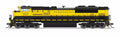Broadway Limited Train 9977 N EMD SD70ACe NYSW 4064 Black and Yellow P4 Diesel