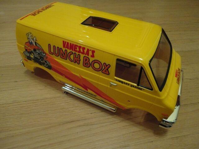1 Tamiya Vanessas Lunch Box RC Truck RTR Yellow Body Set FACTORY FINISHED & NEW!