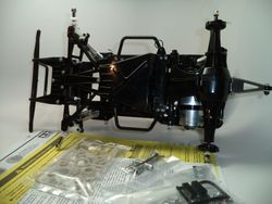 New TAMIYA LUNCH BOX Frame Roller Chassis W/ Gearbox From X-SA ARR