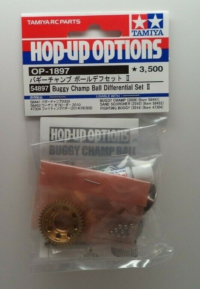 New Tamiya 54897 Upgrade SRB Sand Scorcher Buggy Champ Rough Rider Ball Diff II