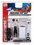 Auto World HO SLOT CAR 4Gear Deluxe Pit Kit (1977 Dodge Tradesman Van) NEW DESIGN Part TRX131