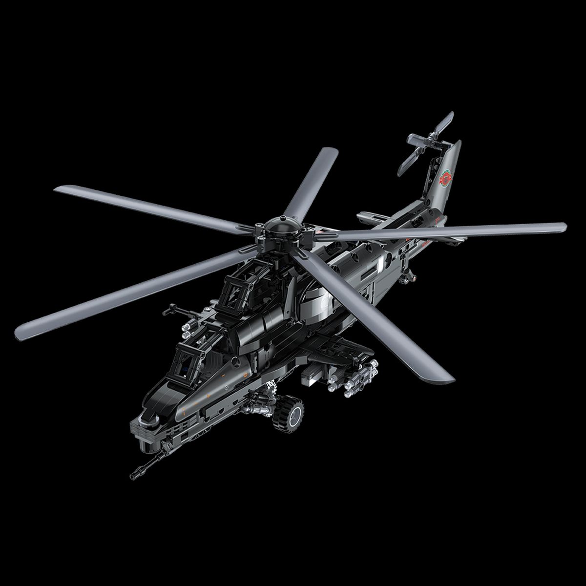 Double E Brand  61005 CaDFi Blocks WZ-10 Helicpter Gunship/989pc