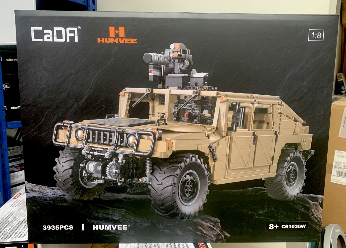 Double E Brand  61036 CaDFi Blocks 1:8 Military HUMVEE/3935pc