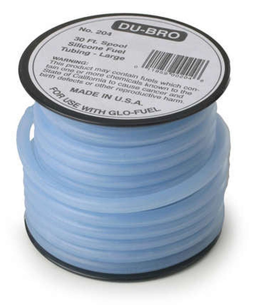 Dubro Hobby Products 196 50 ft. Small Super Blue Slicone Tubing
