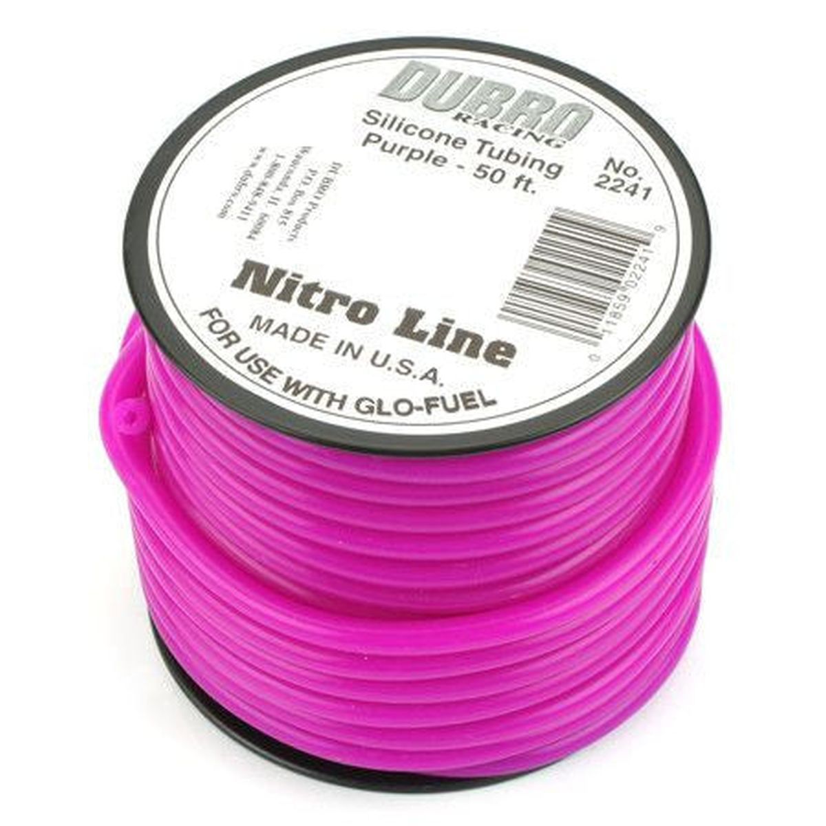 Dubro Hobby Products 2240 Nitro Line (Orange) 50 ft 1/pkg.