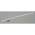 Dubro DUB2352 Antenna Tube w/ Cap (Neon Pink) (1/pkg.)