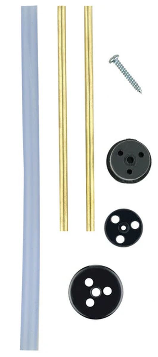Dubro DUB3360 Replacement Fuel Tank Cap & Fittings (2-24oz Tanks) Glo