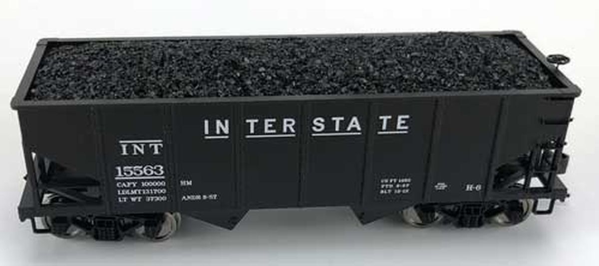 English Model Railroad 1503 HO Coal Load Bowser Gla Hopper  NEW - call for discount pricing!