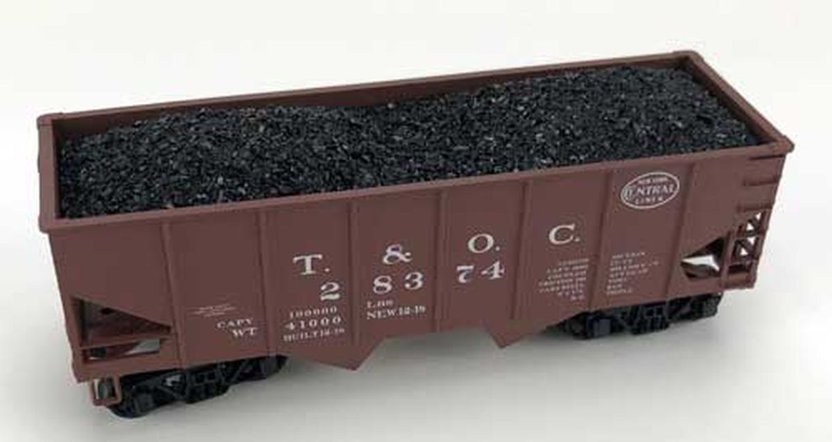 English Model Railroad 1520 HO Coal Load Accurail 55 Ton Hopper  NEW - call for discount pricing!