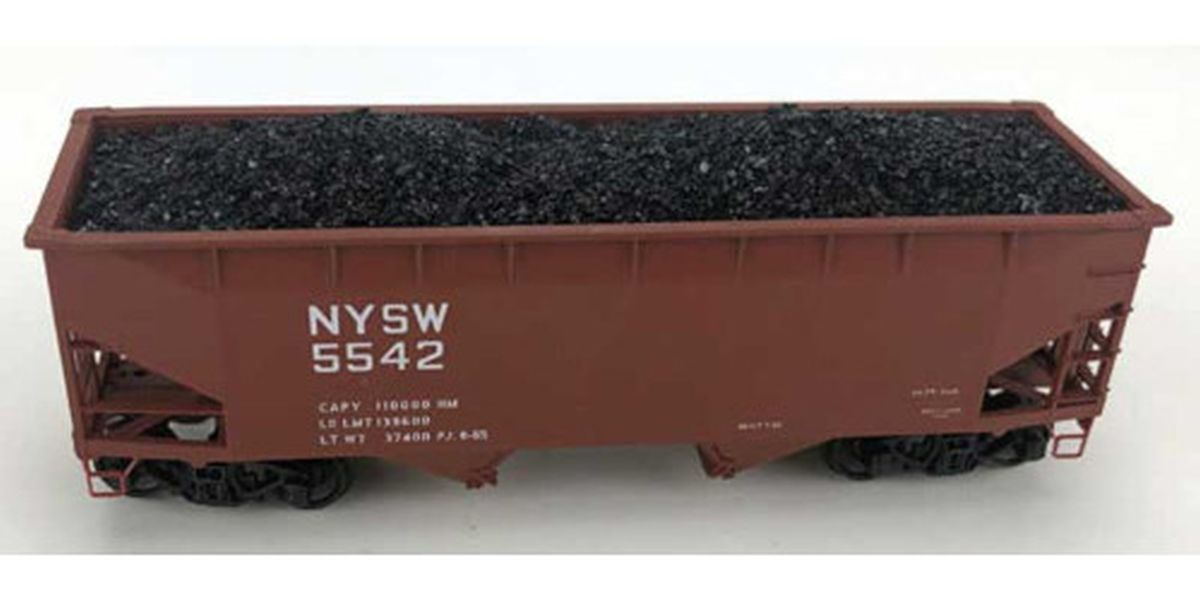 English Model Railroad 1522 HO Coal Load Accurail 50T Offset Twin Hopper  NEW - call for discount pricing!