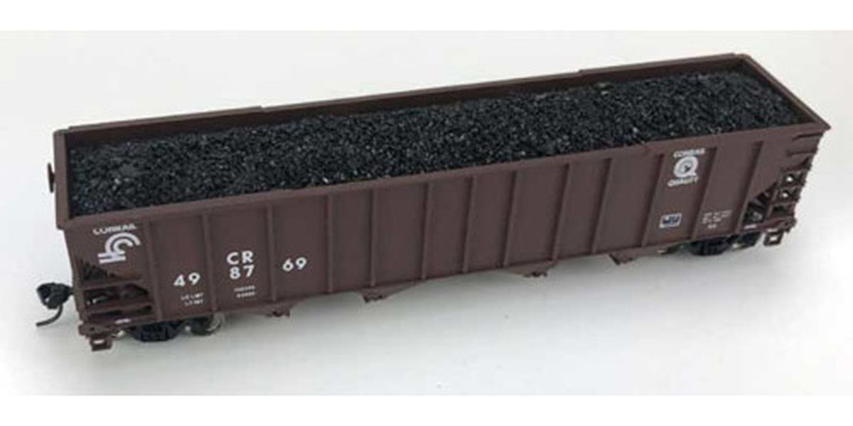 English Model Railroad 1530 HO Coal Load Walthers Mainline 50 100T Hopper  NEW - call for discount pricing!