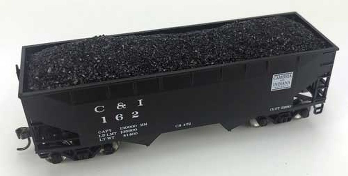 English Model Railroad 1540 HO Coal Load Athearn 2 Bay Hopper  NEW - call for discount pricing!