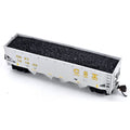 English Model Railroad 2106 N Real Coal Load Bachmann 40ft Quad Hopper  NEW - call for discount pricing!