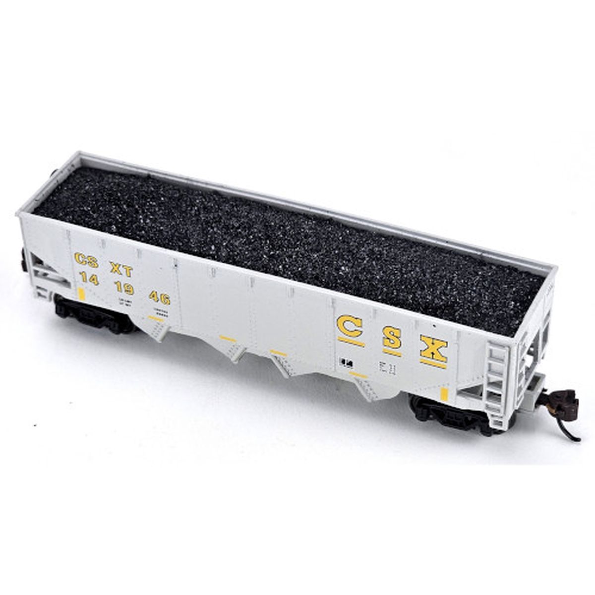 English Model Railroad 2106 N Real Coal Load Bachmann 40ft Quad Hopper  NEW - call for discount pricing!