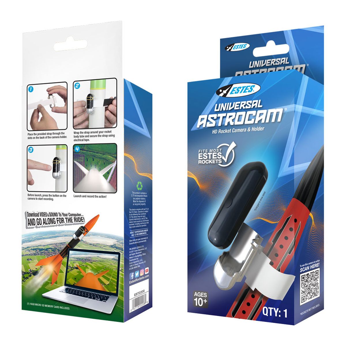 Estes Model Rocket 2208 Universal AstroCam Camera (2)