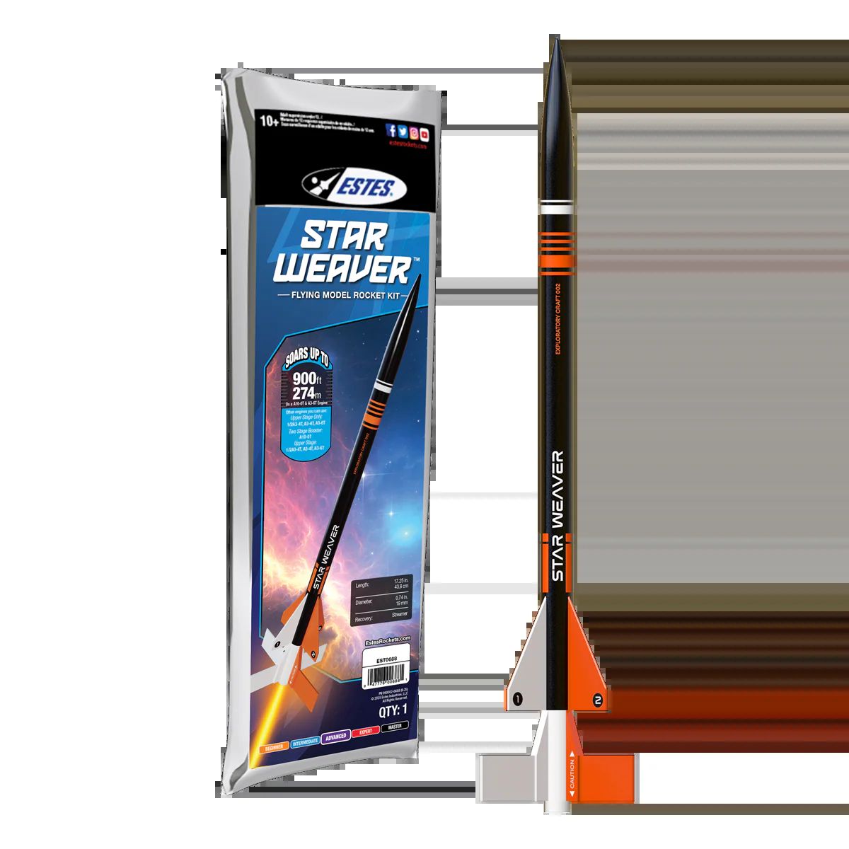Estes 688 Star Weaver Skill ADV  NEW - call for discount pricing!