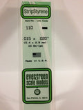 Evergreen Plastic 110 .015 x .020 (10)