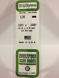 Evergreen Plastic 128 .020 x .188 (10)