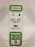 Evergreen Plastic 131 .030 x .030 (10)