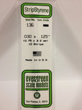 Evergreen Plastic 136 .030 x .125 (10)