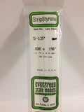 Evergreen Plastic 137 .030 x .156 (10)
