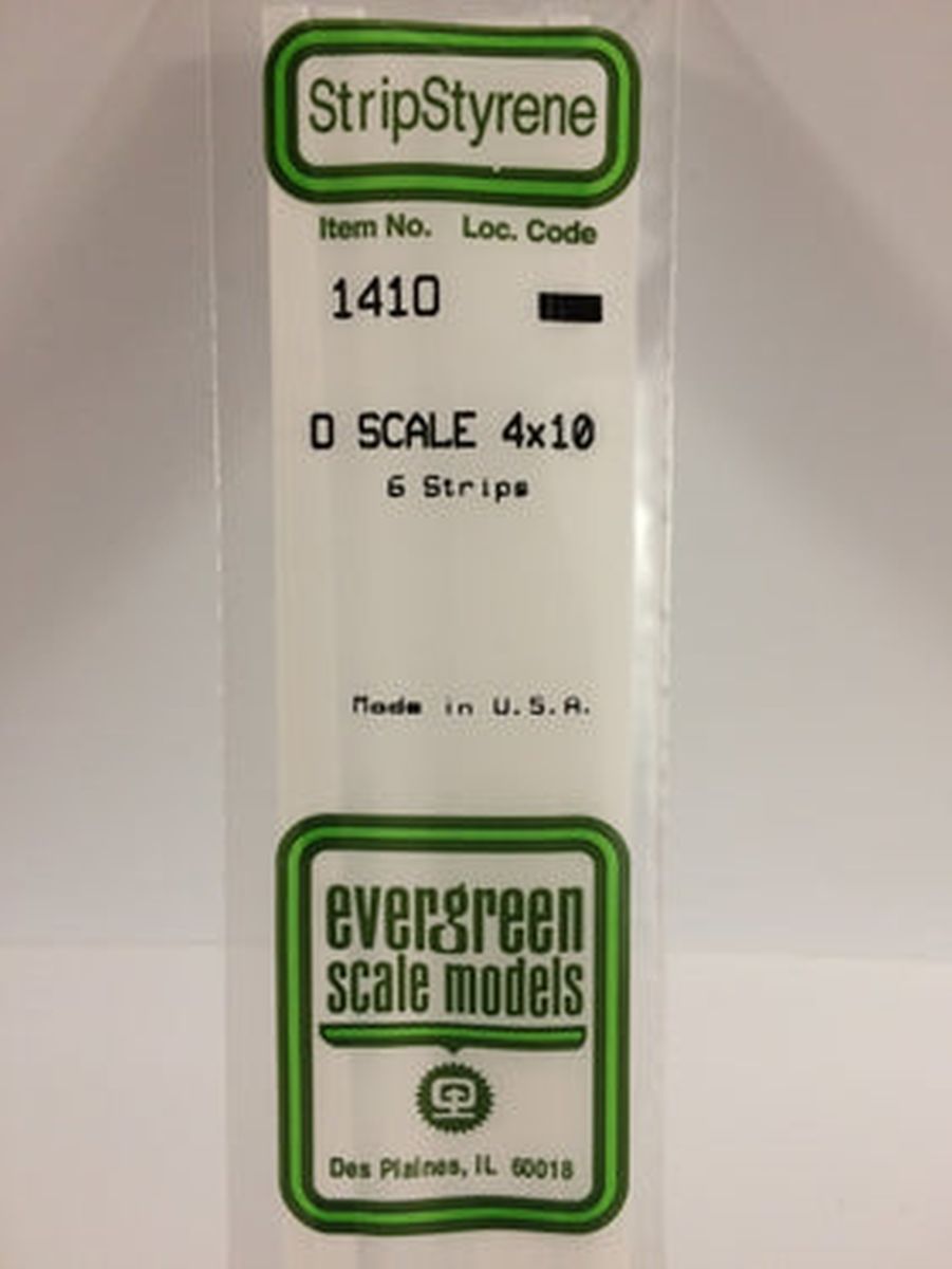 Evergreen Plastic 1410 O-Strips 4 x 10 (6)