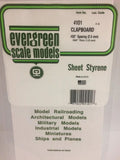 Evergreen Plastic 14101 Clapboard .100  sp