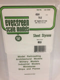 Evergreen Plastic 14504 Square Tile 1/6 x 1/6