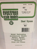 Evergreen Plastic 14507 Square Tile 1/2 x 1/3 12³x24³