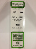 Evergreen Plastic 148 .040 x .188 (10)