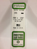 Evergreen Plastic 155 .060 x .100 (10)