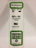 Evergreen Plastic 157 .060 x .156 (9)