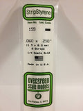 Evergreen Plastic 159 .060 x .250 (8)