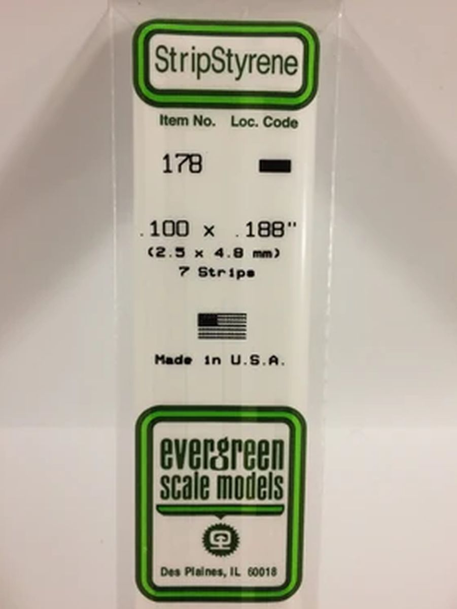 Evergreen Plastic 178 .100 x .188 (7)