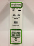 Evergreen Plastic 187 .125 x .156 (6)