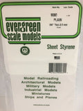 Evergreen Plastic 19080 .080  Thick White Sheet (3) 12³x24³