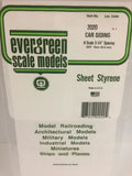 Evergreen Plastic 2020 N-Scale Car Siding