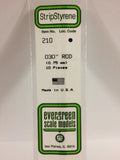 Evergreen Plastic 210 .030  Rod (10)