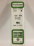 Evergreen Plastic 213 .100  Rod (2)