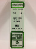 Evergreen Plastic 218 .020  Rod (10)