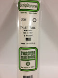 Evergreen Plastic 234 .438  Tube 7/16  (2)