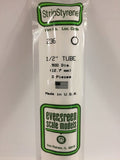 Evergreen Plastic 236 .500  Tube 1/2  (2)